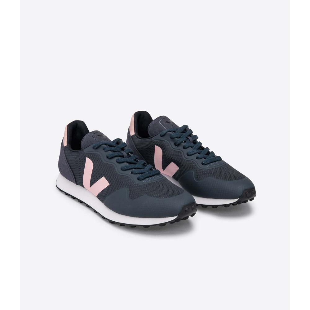 Navy Women's Veja SDU RT ALVEOMESH Running Shoes | AU 436LIS